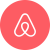 Airbnb logo. Airbnb is integrated into the AskForThem.com platform.