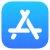 AppStore logo. AppStore is integrated into the AskForThem.com platform.
